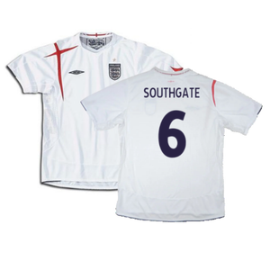 England 2005-2007 Home Shirt (Excellent) (XXL) (Excellent) (SOUTHGATE 6)_0