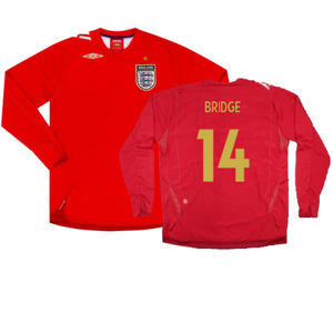 England 2006-08 Away Shirt (L/S) (L) (Very Good) (BRIDGE 14)_0