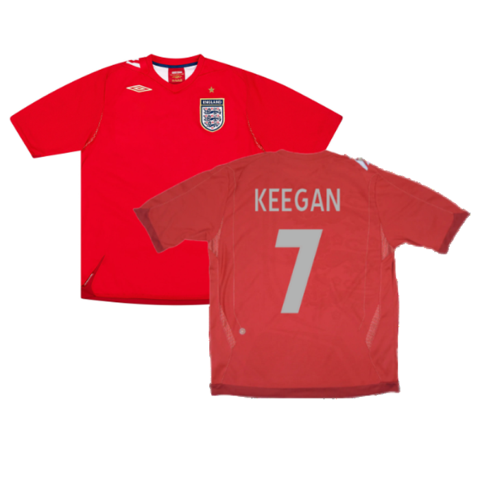 England 2006-08 Away Shirt (XL) (Very Good) (KEEGAN 7)