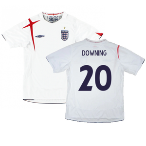 England 2006-08 Home Shirt (XL) (Excellent) (DOWNING 20)_0