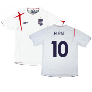 England 2006-08 Home Shirt (XL) (Excellent) (HURST 10)_0