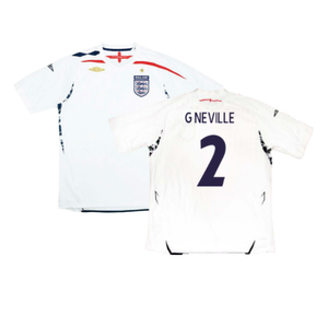 England 2007-09 Home Shirt (L) (BNWT) (G NEVILLE 2)_0