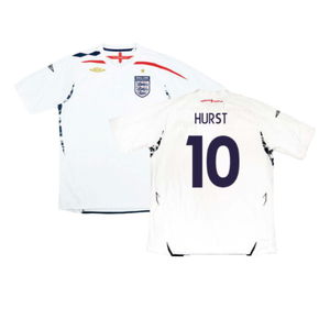 England 2007-09 Home Shirt (Good) (HURST 10)_0