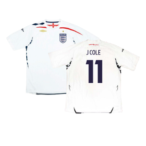 England 2007-09 Home Shirt (Good) (J COLE 11)_0