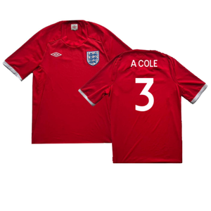 England 2009-10 Away Shirt (Excellent) (A COLE 3)_0