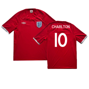 England 2009-10 Away Shirt (XL) (Excellent) (Charlton 10)_0