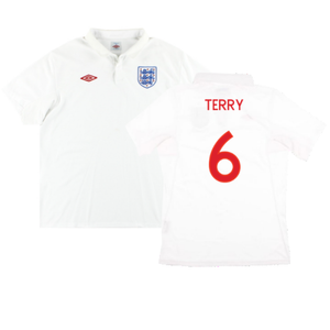 England 2009-10 Home Shirt (M) (Very Good) (TERRY 6)_0