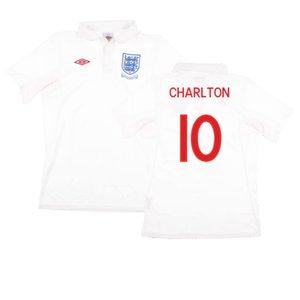 England 2009-10 Home Shirt (With South Africa Badge Detail) (XL) (Mint) (Charlton 10)_0