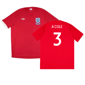 England 2010-11 Away Shirt (XL) (Mint) (A COLE 3)_0