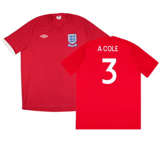 England 2010-11 Away Shirt (South Africa Badge Detail) (S) (Excellent) (A COLE 3)_0