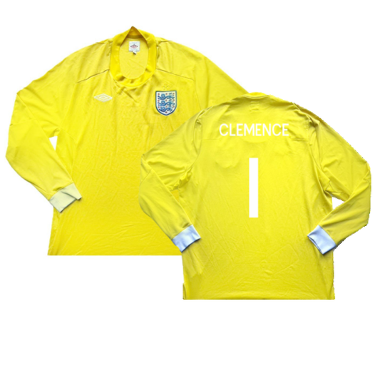 England 2010-11 Goalkeeper Away Shirt (S) (Excellent) (CLEMENCE 1)_0