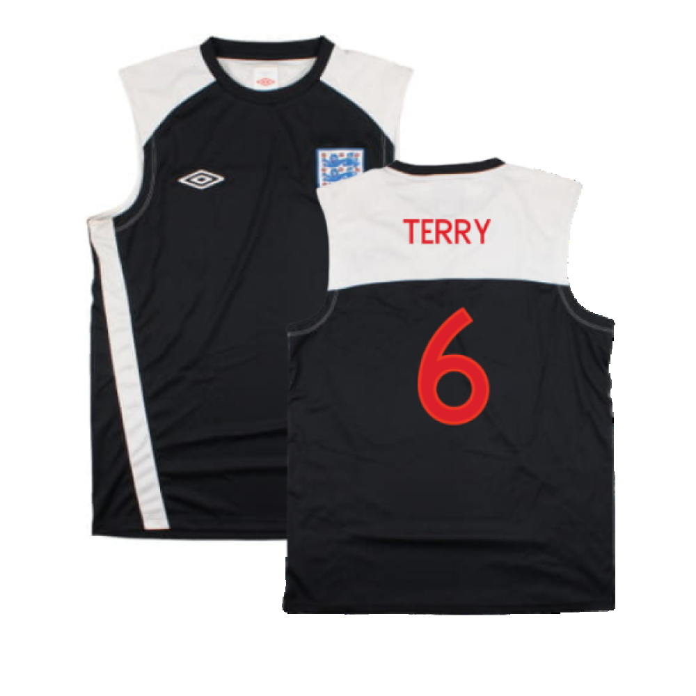 England 2010-11 Umbro Training Vest (L) (Excellent) (TERRY 6)_0