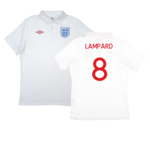 England 2010-12 Home Shirt (L) (Excellent) (Lampard 8)_0