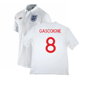 England 2010-11 Home Shirt (M) (Good) (Gascoigne 8)_0