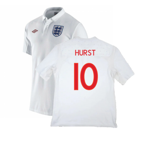 England 2010-11 Home Shirt (M) (Good) (HURST 10)_0