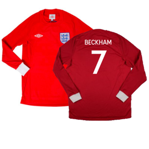 England 2010-11 Away Shirt (M) (Excellent) (BECKHAM 7)_0