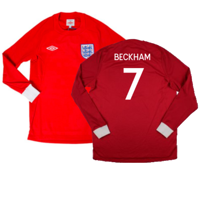 England 2010-2011 Away Shirt (XL) (Very Good) (BECKHAM 7)