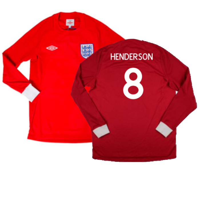 England 2010-2011 Away Shirt (S) (Excellent) (HENDERSON 8)