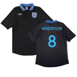 England 2011-12 Away Shirt (L) (Very Good) (Henderson 8)_0