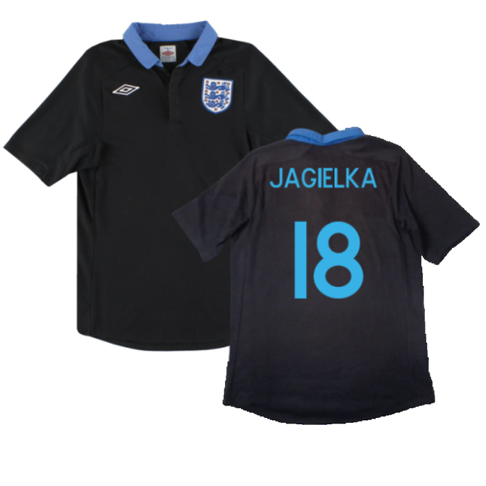 England 2011-12 Away Shirt (L) (Very Good) (Jagielka 18)