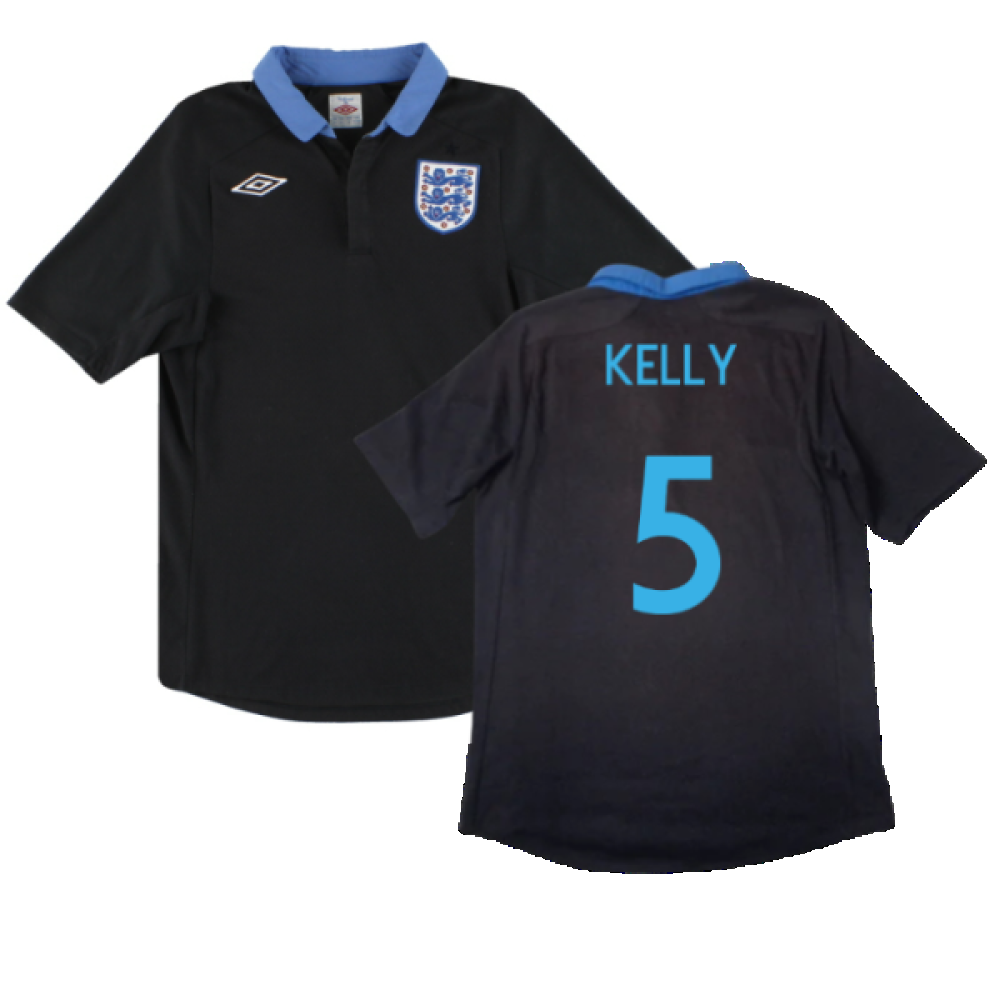 England 2011-12 Away Shirt (L) (Good) (Kelly 5)_0