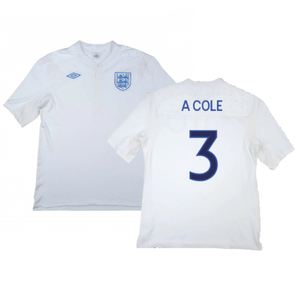 England 2011-12 Home Shirt (XL) (Good) (A COLE 3)_0