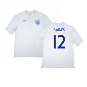 England 2009-10 Home Shirt (XXXL) (Fair) (Baines 12)_0