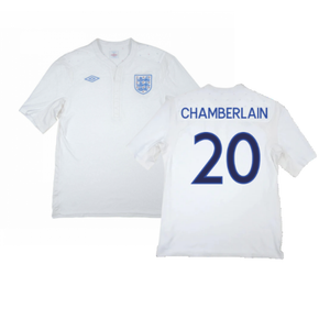 England 2009-10 Home Shirt (2XL) (Good) (Chamberlain 20)_0