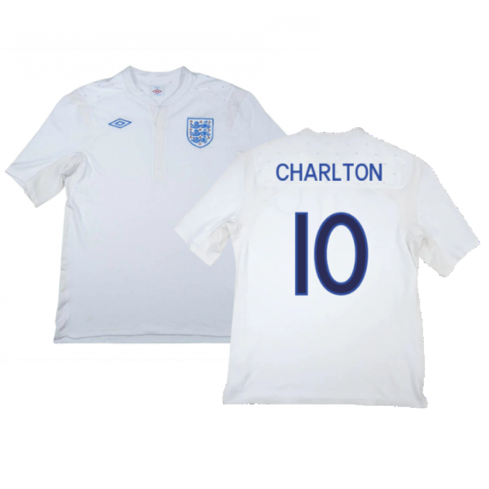 England 2011-12 Home Shirt (M) (Excellent) (Charlton 10)