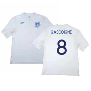 England 2011-12 Home Shirt (XL) (Good) (Gascoigne 8)_0