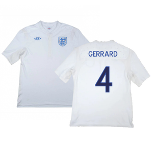 England 2011-12 Home Shirt (XL) (Good) (GERRARD 4)_0