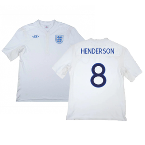 England 2011-12 Home Shirt (XL) (Good) (HENDERSON 8)_0