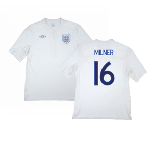 England 2009-10 Home Shirt (XXL) (Very Good) (Milner 16)_0