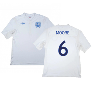 England 2011-12 Home Shirt (XL) (Good) (Moore 6)_0