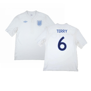 England 2009-10 Home Shirt (2XL) (Good) (Terry 6)_0