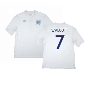 England 2009-10 Home Shirt (2XL) (Good) (Walcott 7)_0