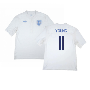 England 2009-10 Home Shirt (XXXL) (Fair) (Young 11)_0