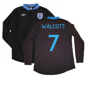 England 2011-2012 Long sleeve Away Shirt (XL) (Excellent) (Walcott 7)_0