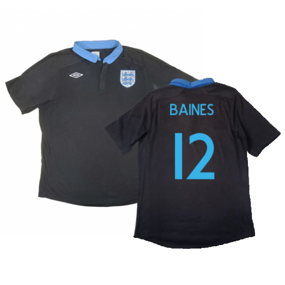 England 2012-13 Away Shirt (L) (Very Good) (Baines 12)_0