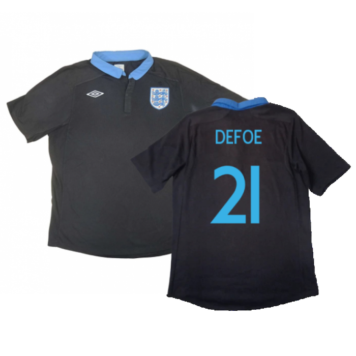 England 2012-13 Away Shirt (XXL) (Excellent) (Defoe 21)