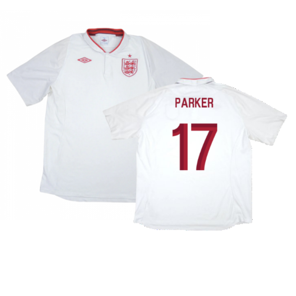 England 2012-13 Home Shirt (L) (Fair) (Parker 17)_0