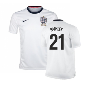 England 2013-14 Home Shirt (Fair) (BARKLEY 21)_0