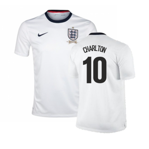 England 2013-14 Home Shirt (S) (Excellent) (CHARLTON 10)_0