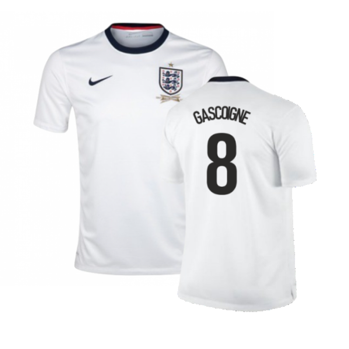 England 2013-14 Home Shirt (Fair) (GASCOIGNE 8)