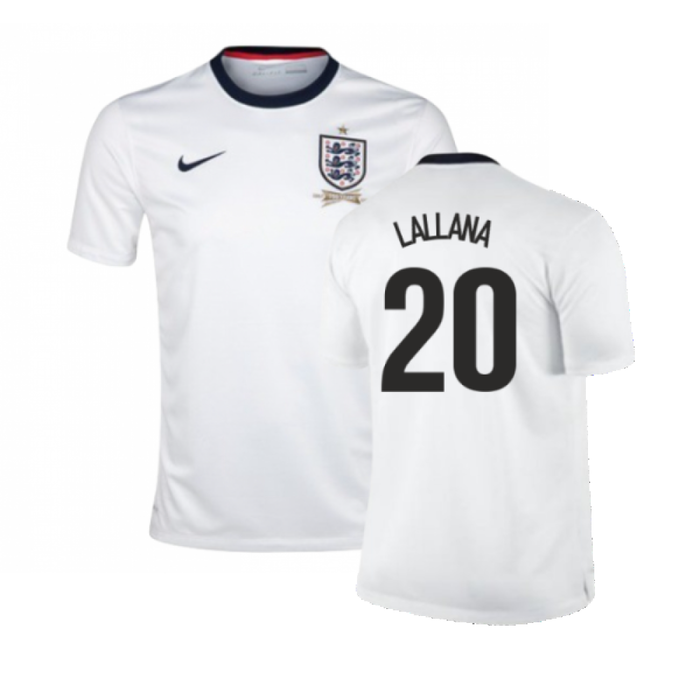 England 2013-14 Home Shirt (S) (Excellent) (LALLANA 20)