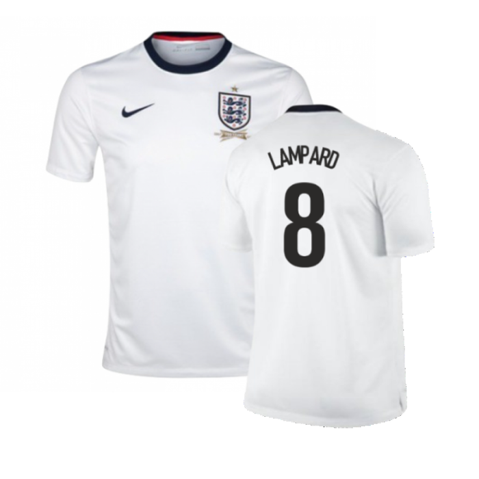 England 2013-14 Home Shirt (Fair) (LAMPARD 8)