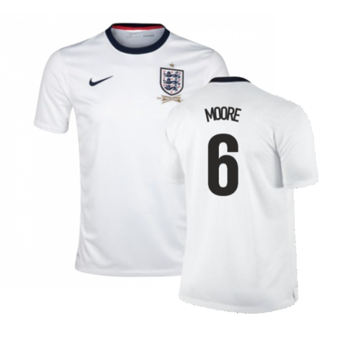 England 2013-14 Home Shirt (Fair) (MOORE 6)