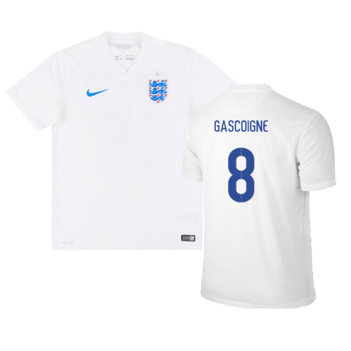 England 2014-15 Home (M) (Mint) (GASCOIGNE 8)