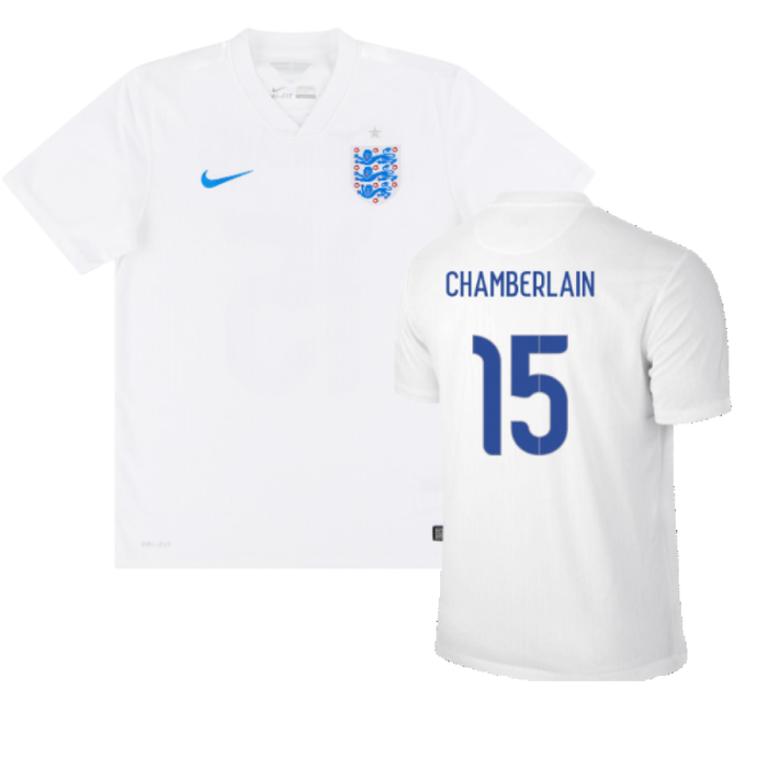 England 2014-15 Home Shirt (S) (Very Good) (CHAMBERLAIN 15)