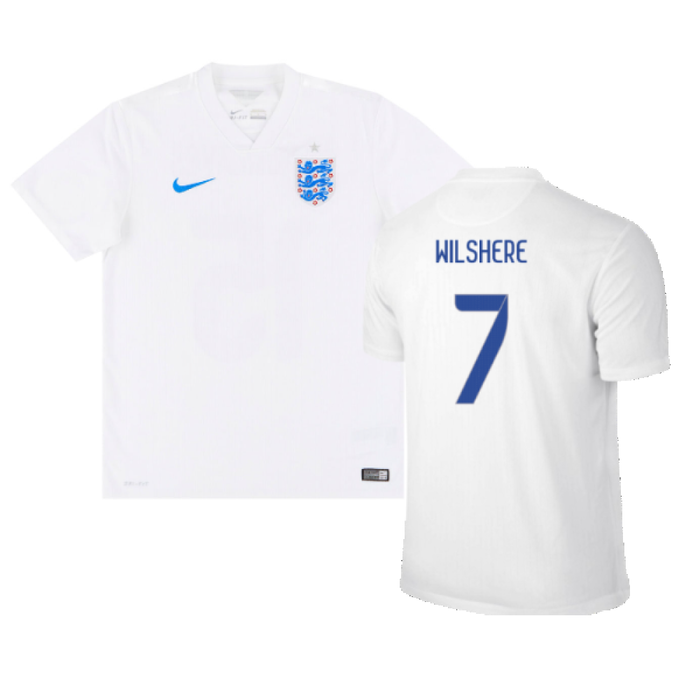 England 2014-15 Home (M) (Mint) (WILSHERE 7)